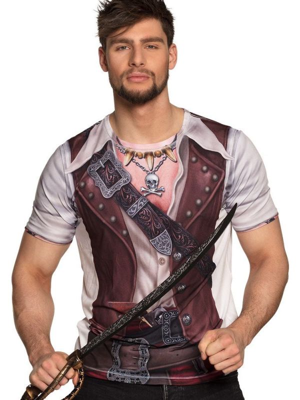 3D shirt pirates of the caribbean heren main product photo