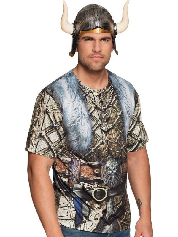 3D shirt viking heren