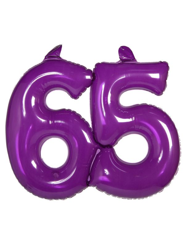 65 opblaascijfer paars main product photo