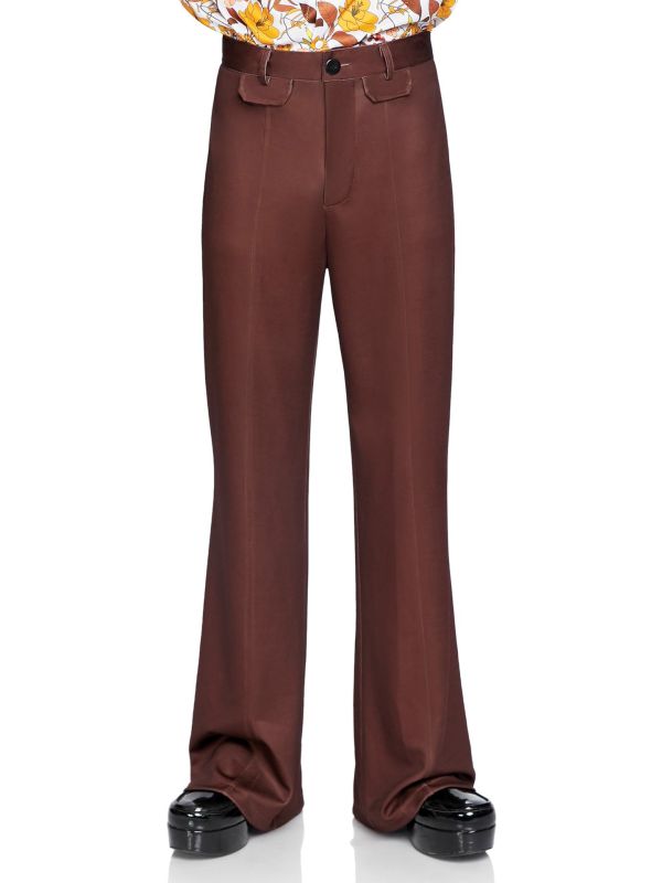 70s bruine herenbroek main product photo