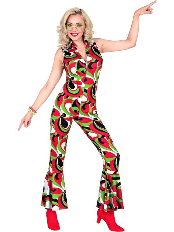 70s dans jumpsuit dames