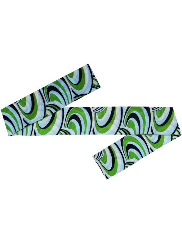 70s disco bandana groen