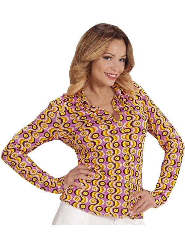 70s groovy dames shirt