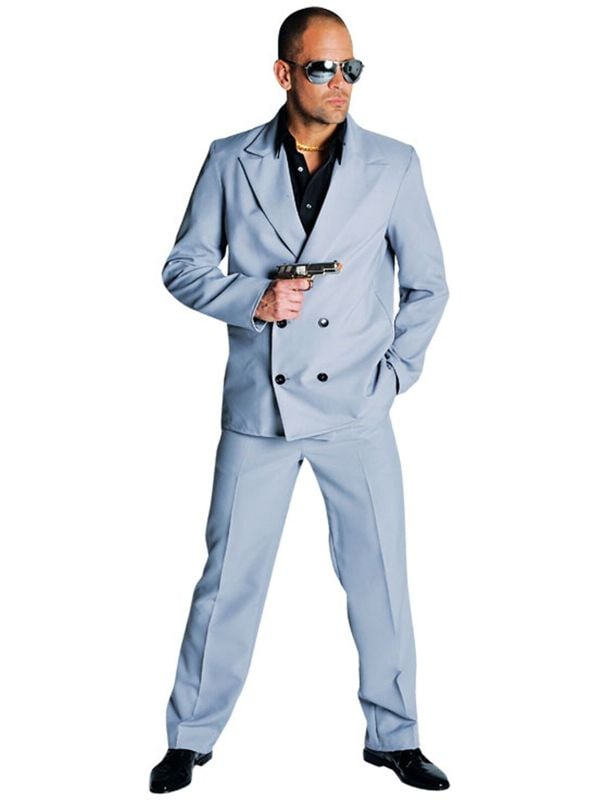 80s maffia outfit grijs mannen main product photo