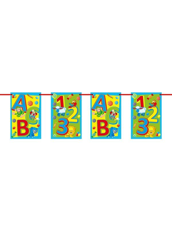 ABC kinderfeestje vlaggenlijn 10 meter main product photo