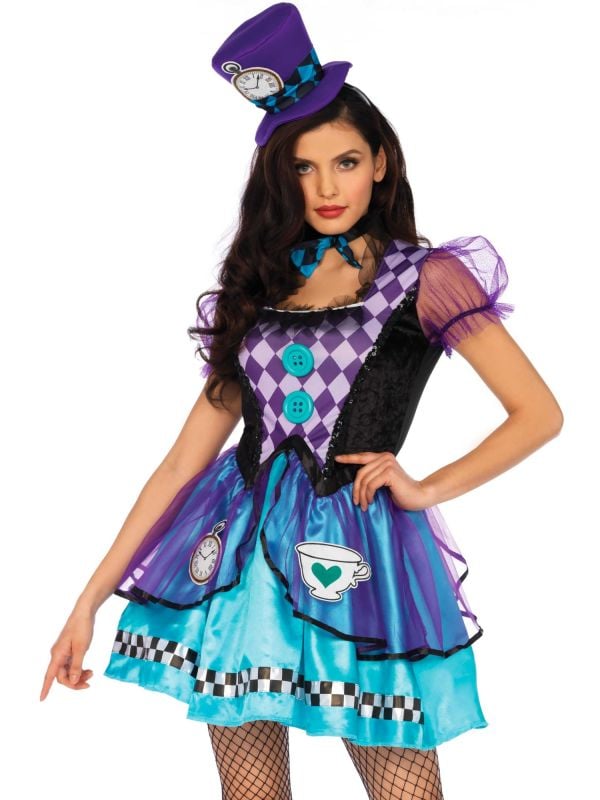 Alice in Wonderland jurk hoedenmaker main product photo