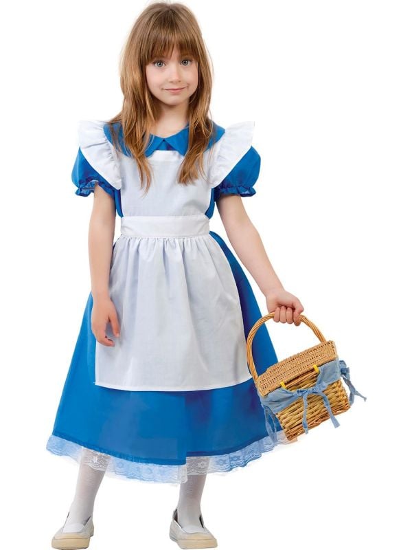 Alice in Wonderland jurkje meisjes