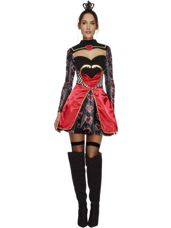 Alice in Wonderland Queen of Hearts jurk