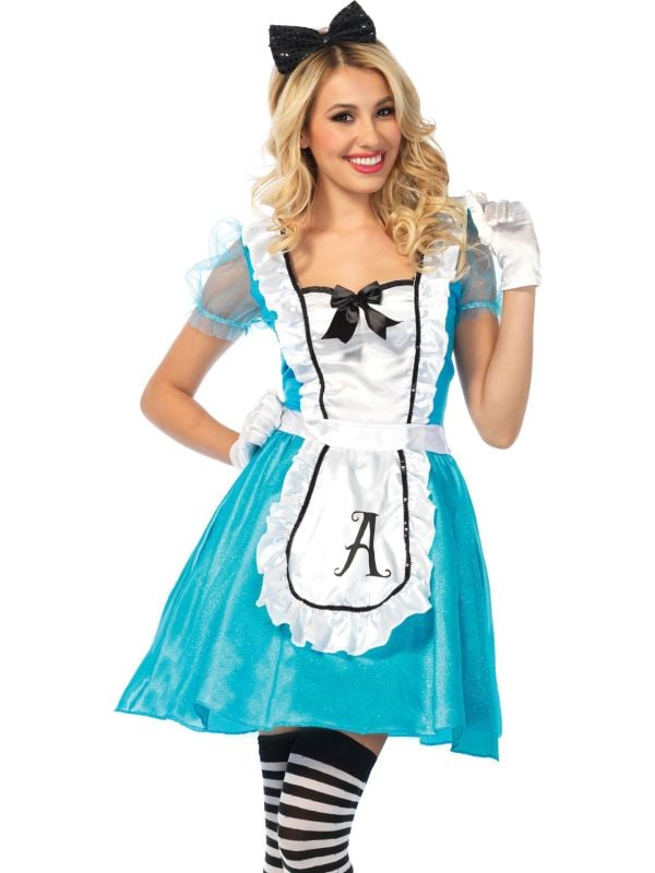 Alice in wonderland schortjurk dames