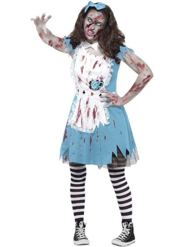 Alice in Wonderland zombie outfit main product photo