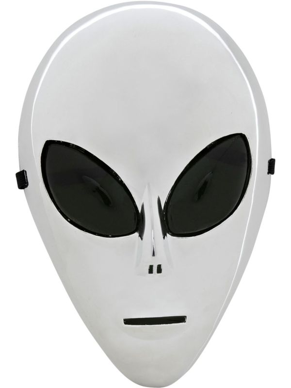 Alien masker zilver