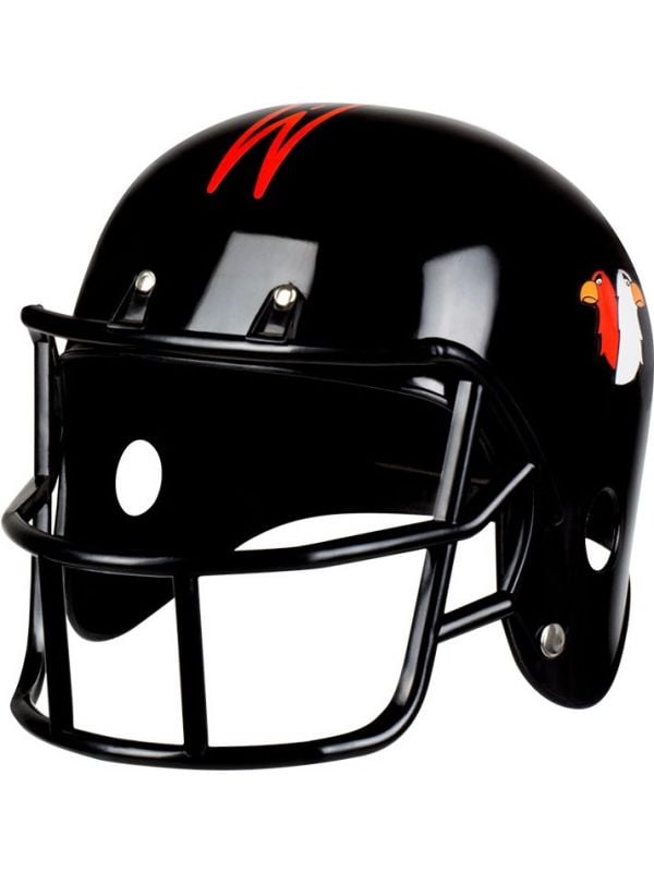 American football helm zwart
