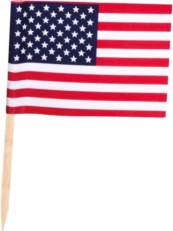 Amerikaans thema prikkertjes 24x main product photo