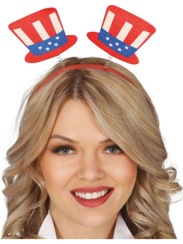 Amerikaanse hoed haarband main product photo