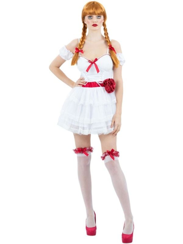 Annabelle Pop Jurkje Dames Wit main product photo