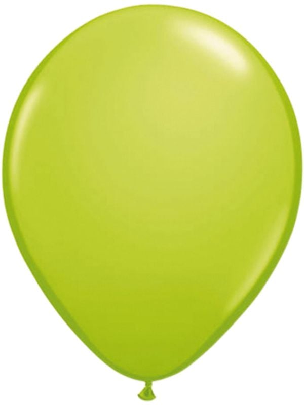 Appelgroene basic ballonnen 50 stuks 30cm