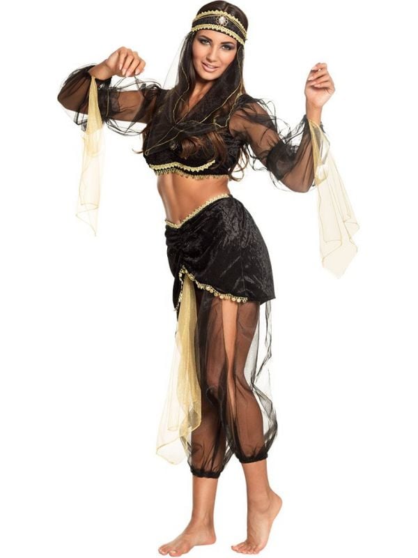Arabische buikdanseres outfit dames