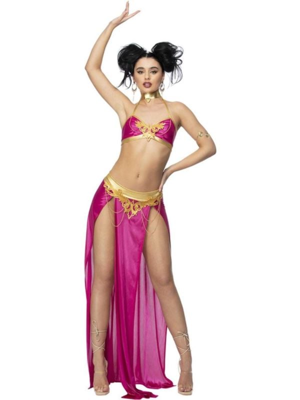 Arabische Prinses Kostuum Dames Paars main product photo