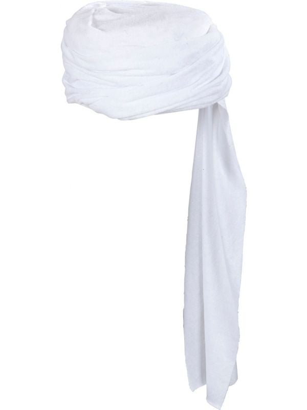 Arabische tulband wit