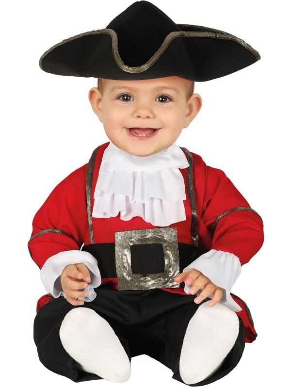 Baby piraat rood