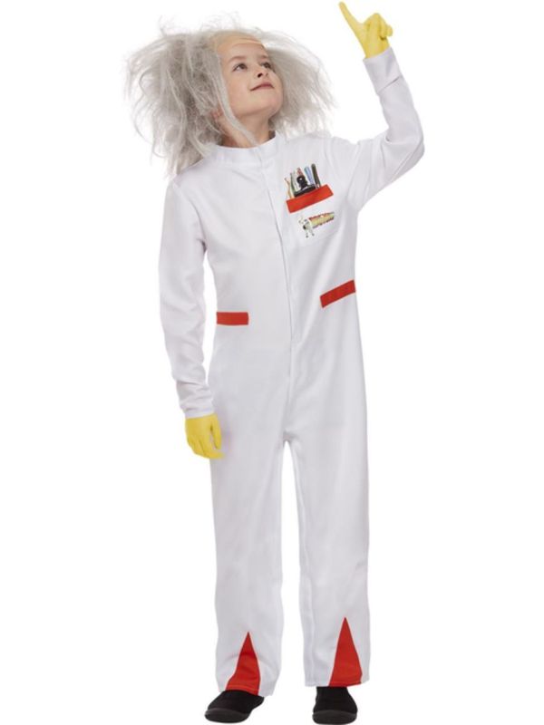 Back To The Future Doc Brown Kostuum Heren Wit main product photo
