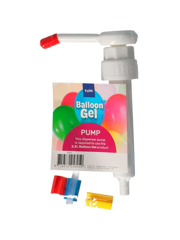 Ballon gel dispenser pomp opzet stuk