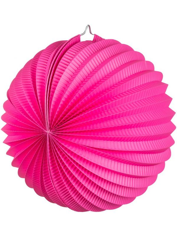 Ballon lampion neon roze