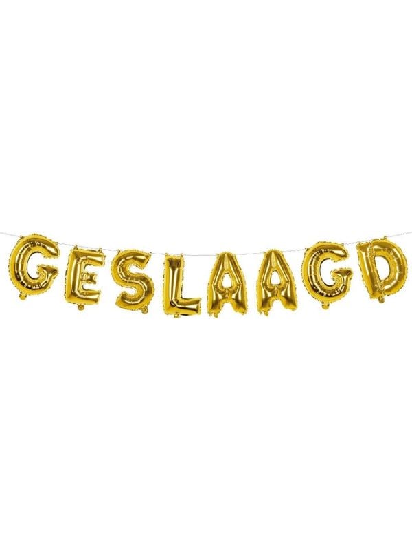 Ballonslinger geslaagd