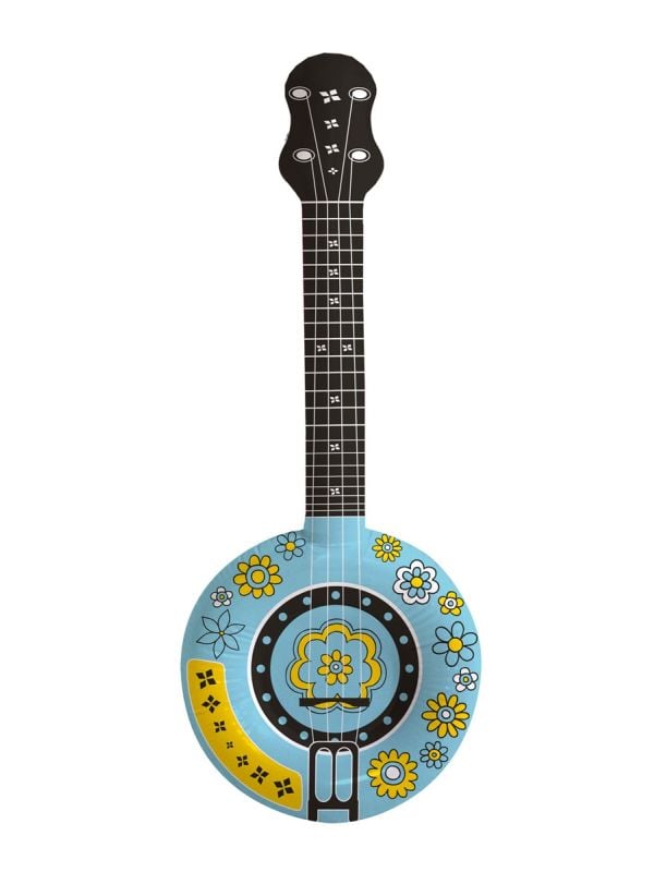 Banjo opblaasbaar blauw 88cm