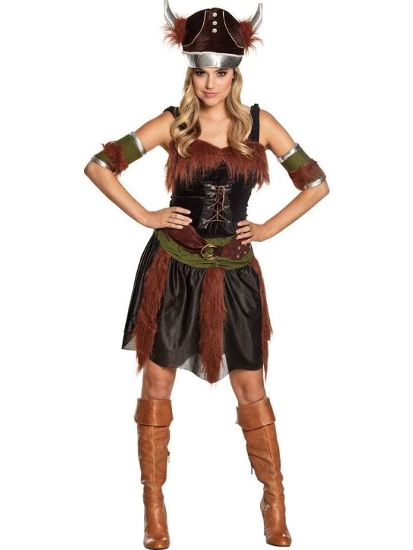 Barbaarse viking outfit dames