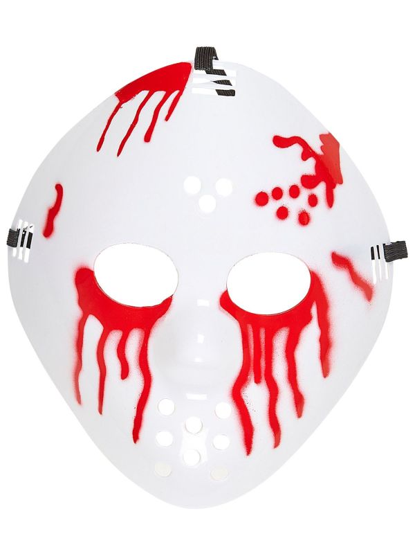 Bebloed hockey masker Jason