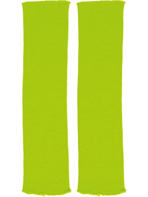 Beenwarmers neon groen