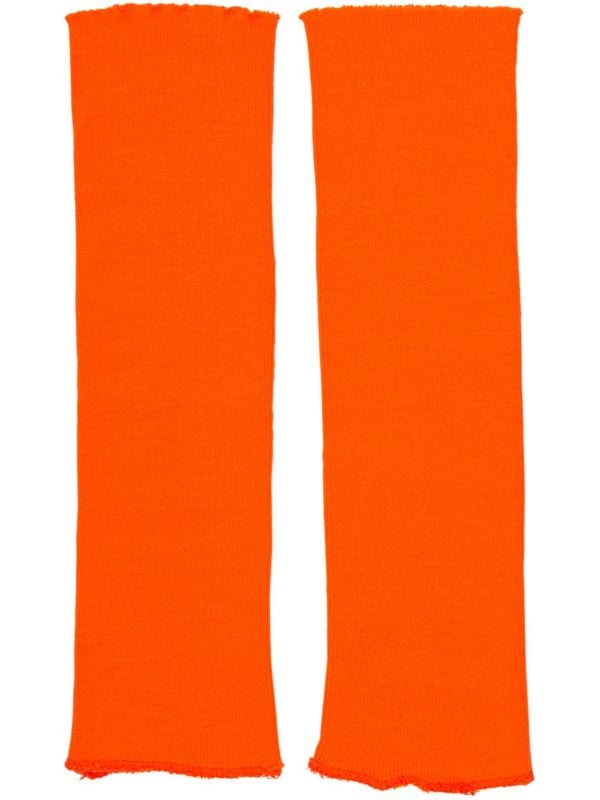 Beenwarmers neon oranje