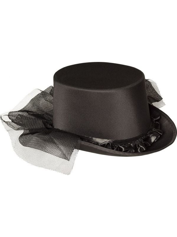 Begrafenis hoedje zwart main product photo