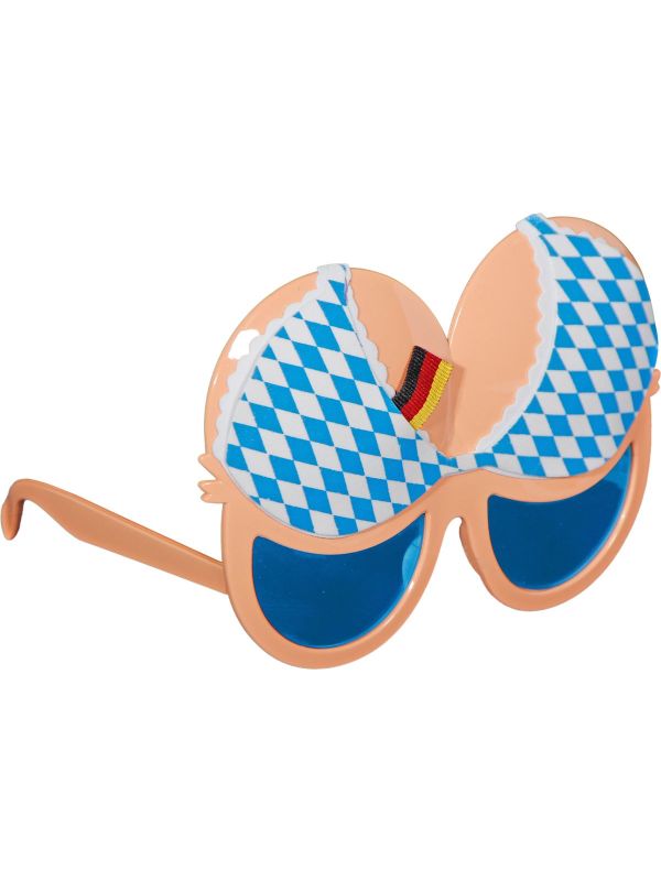 Beha bril Oktoberfest blauw