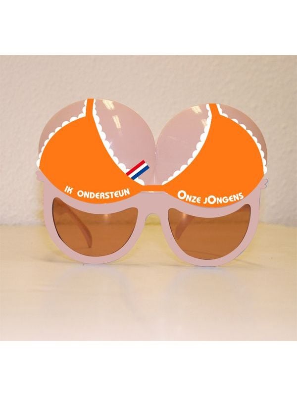 Beha bril oranje main product photo
