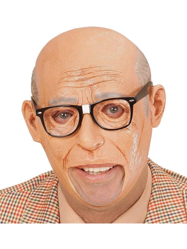 Bejaarden masker met open mond main product photo