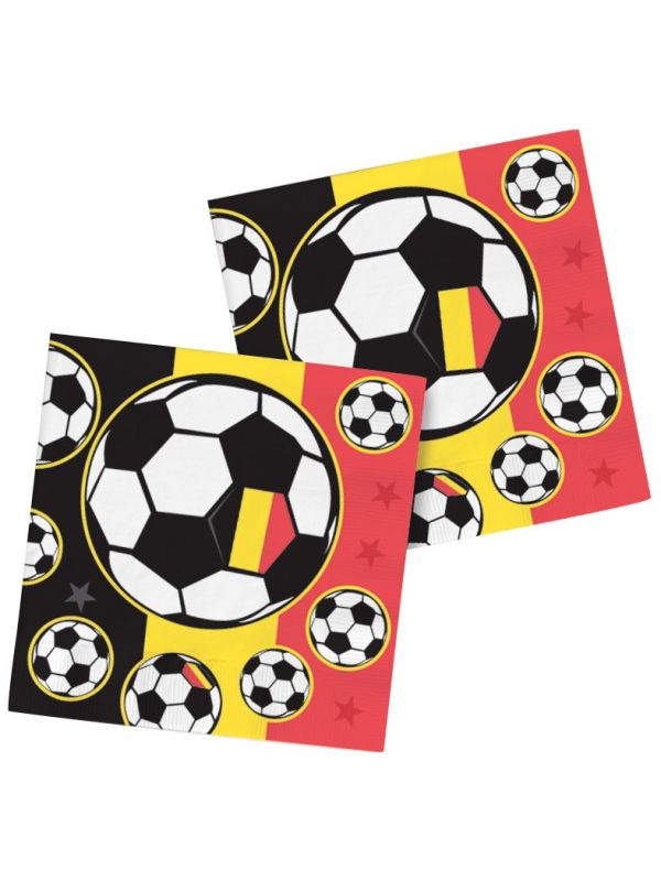 België voetbal servetten main product photo