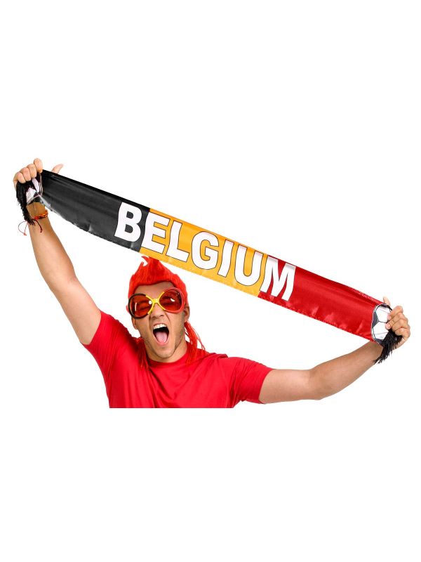 Belgie supporter sjaal 120cm