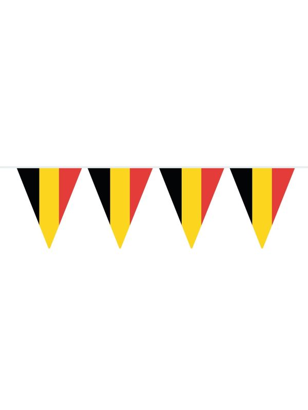 Belgie supporter vlaggenlijn 50 meter