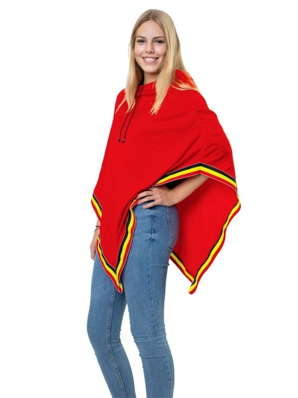 Belgie voetbal supporter poncho