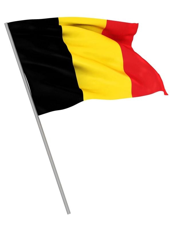 Belgische vlag klassiek groot