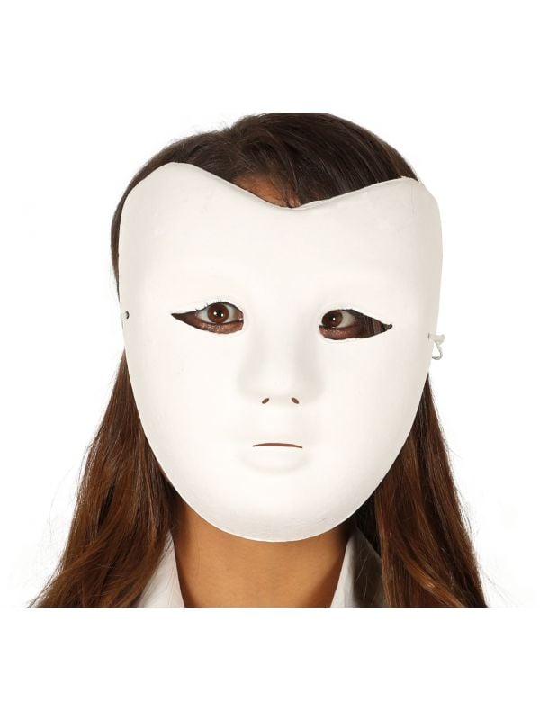 Beschilderbaar masker wit