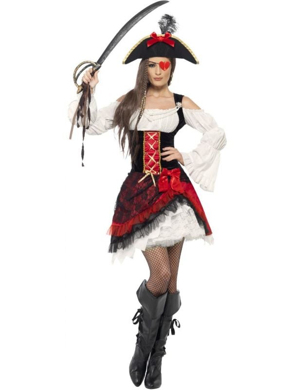 Betoverende piraat kostuum