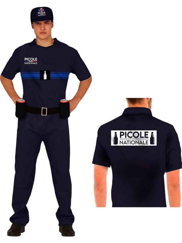 Bier politie outfit heren