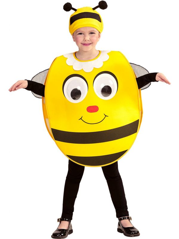 Bijen kostuum carnaval kind 2-4-years