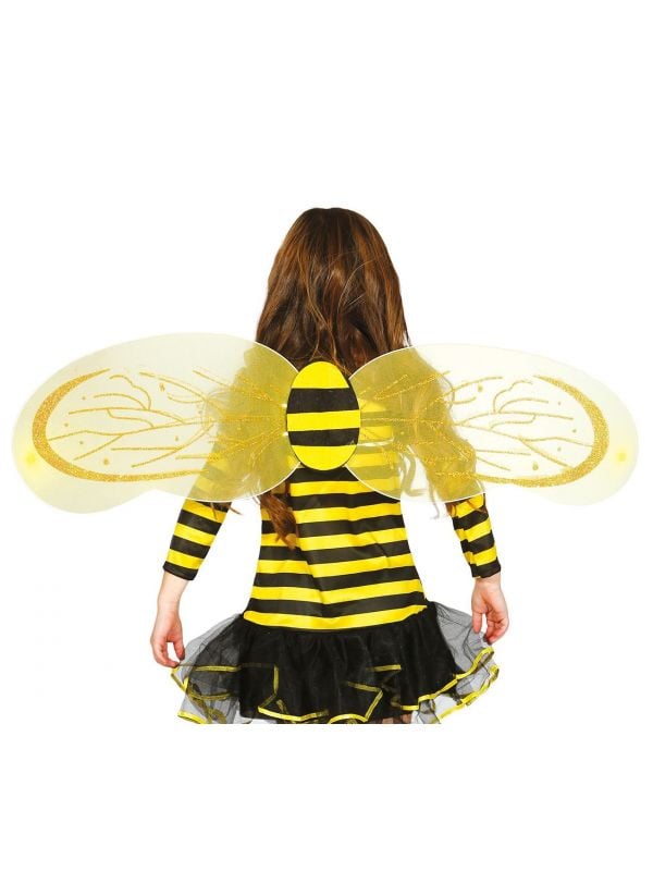 Bijen vleugels meisjes geel