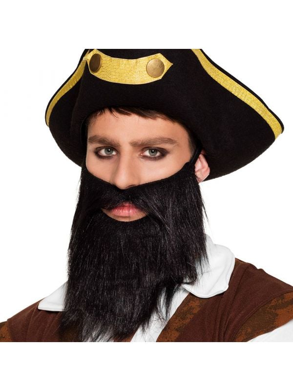 Blackbeard piraat baard