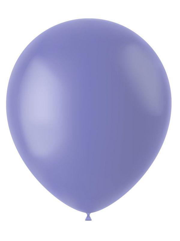 Blauwe ballonnen matte kleur