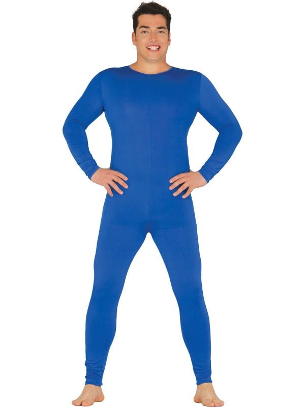Blauwe bodysuit main product photo